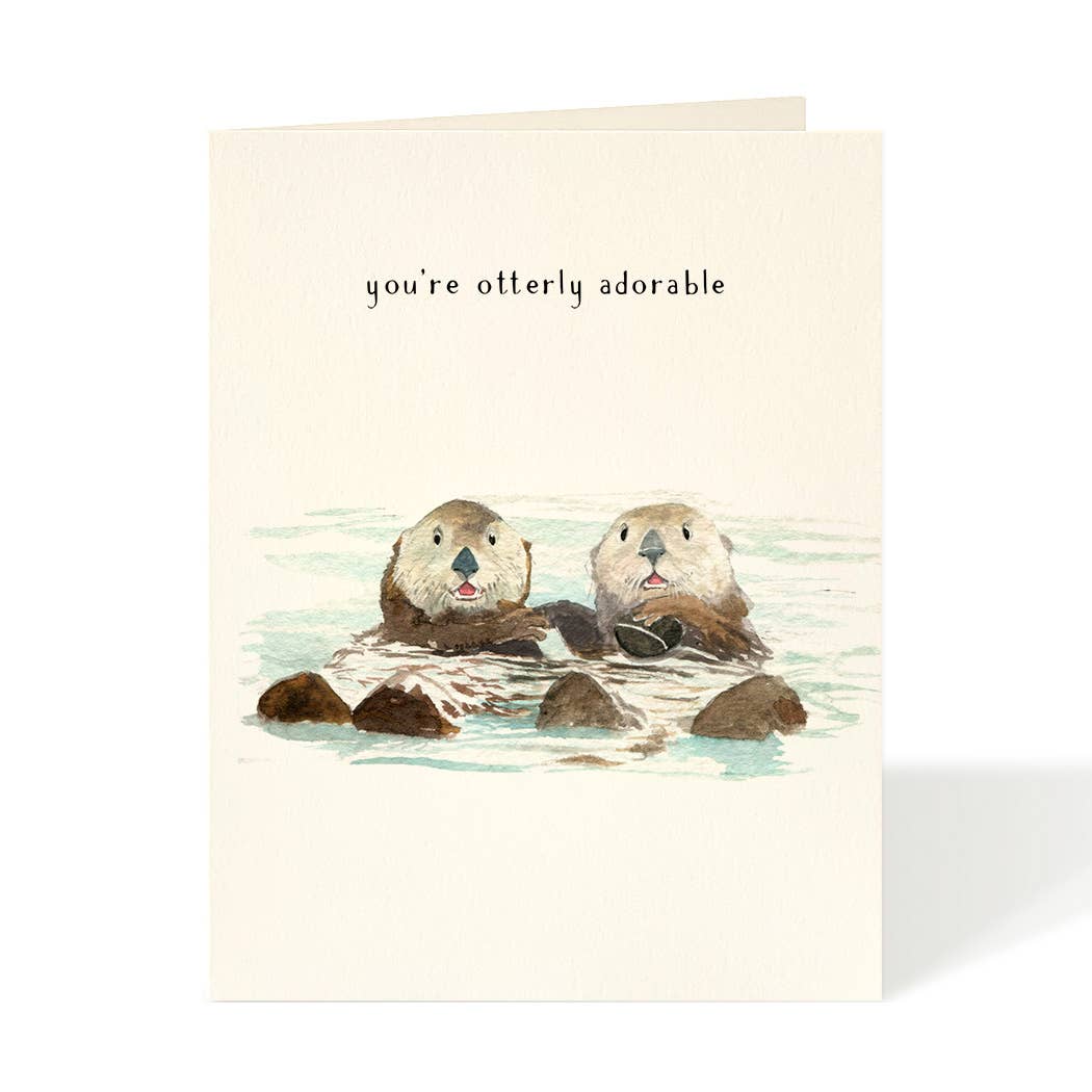 Otter Half - Love, Wedding & Anniversary Card