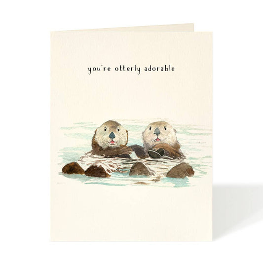Otter Half - Love, Wedding & Anniversary Card
