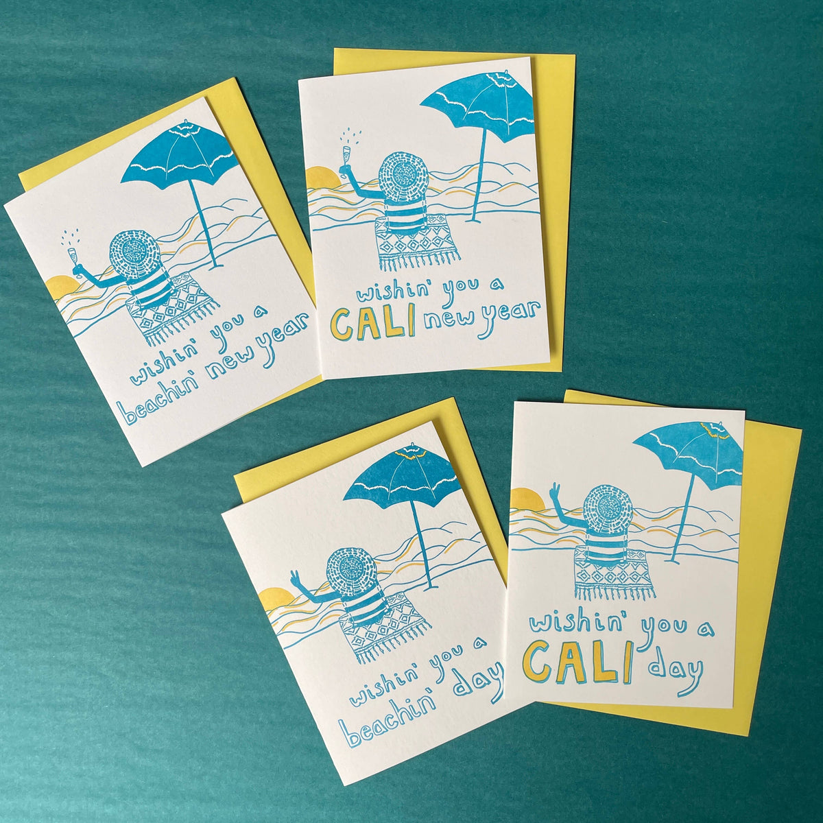 Wishin' You A Cali Day Card