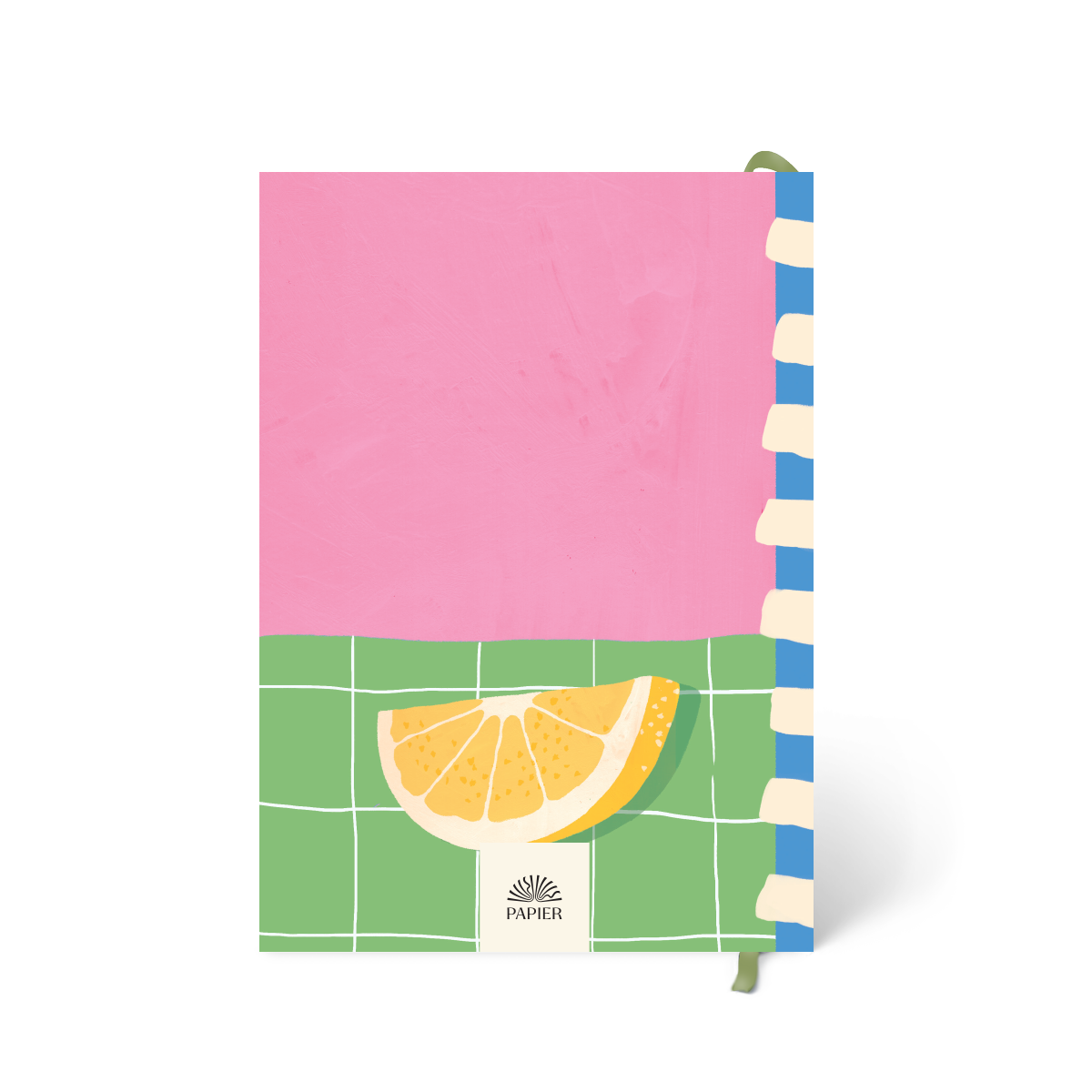 Fresh Lemons A5 Hardcover Guided Recipe Journal
