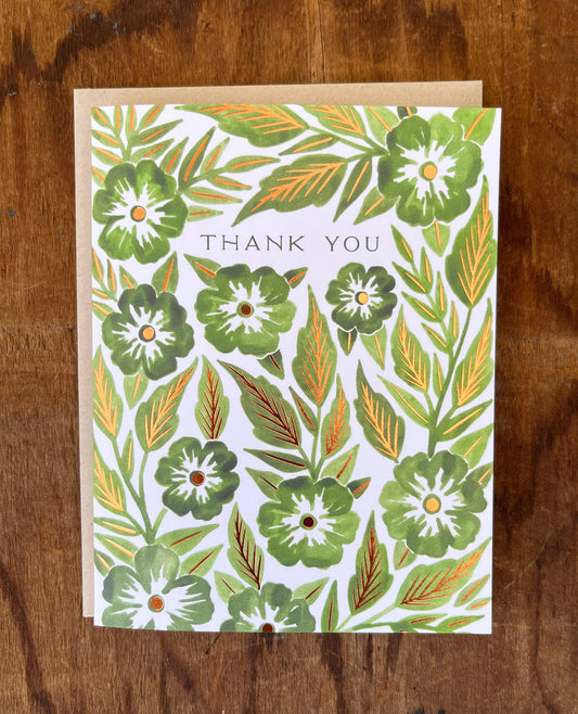 "Thank You," Greeting Card: Box of Six