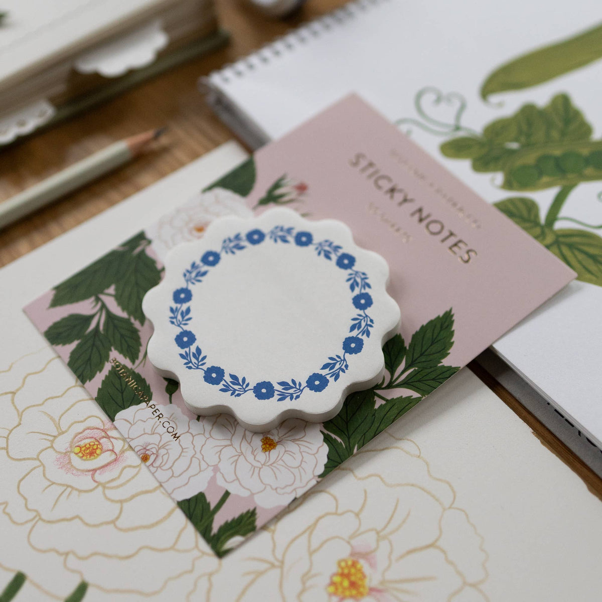 Blue Roses | Sticky Notes