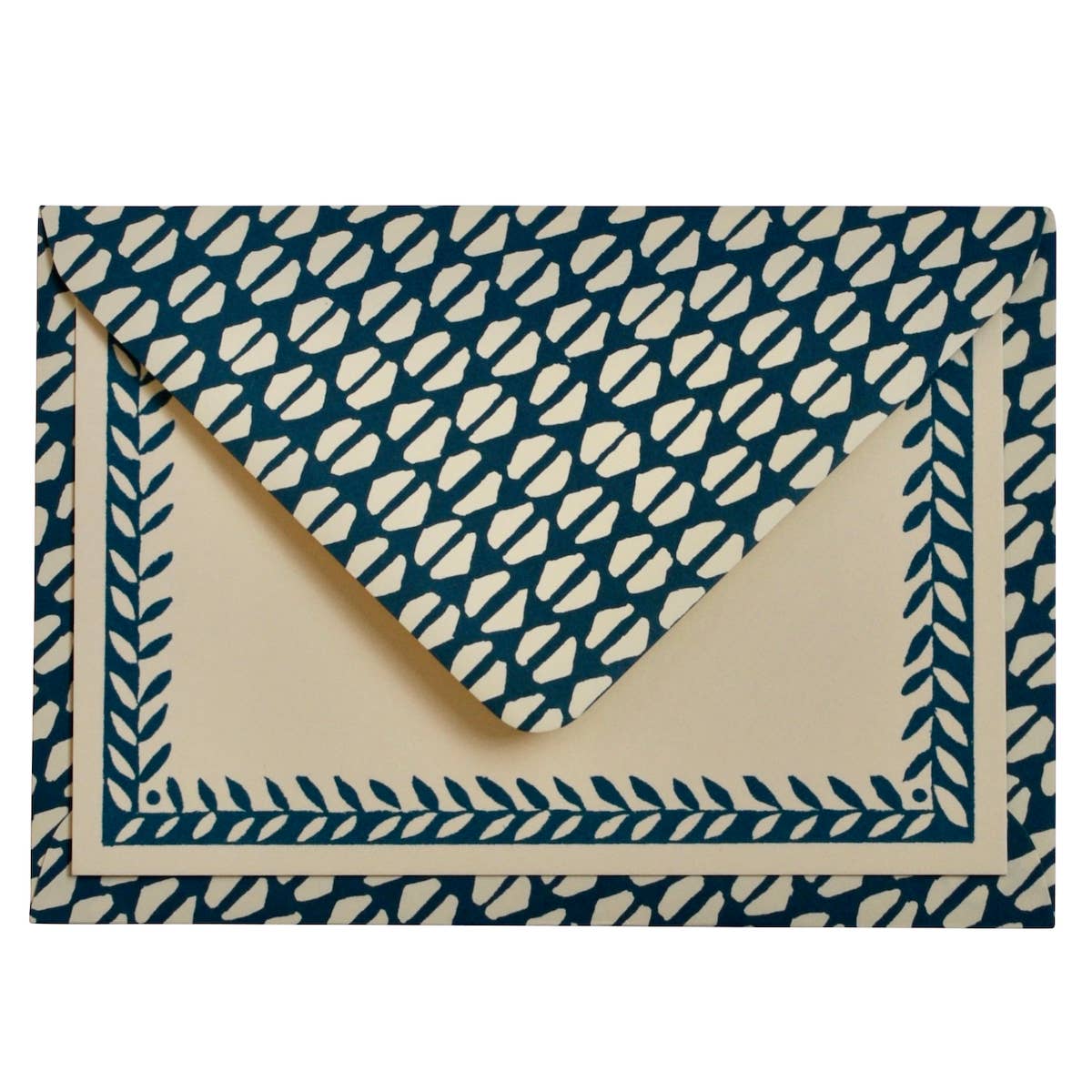 Set of Notecards and Envelopes Yo-Yo Kingfisher