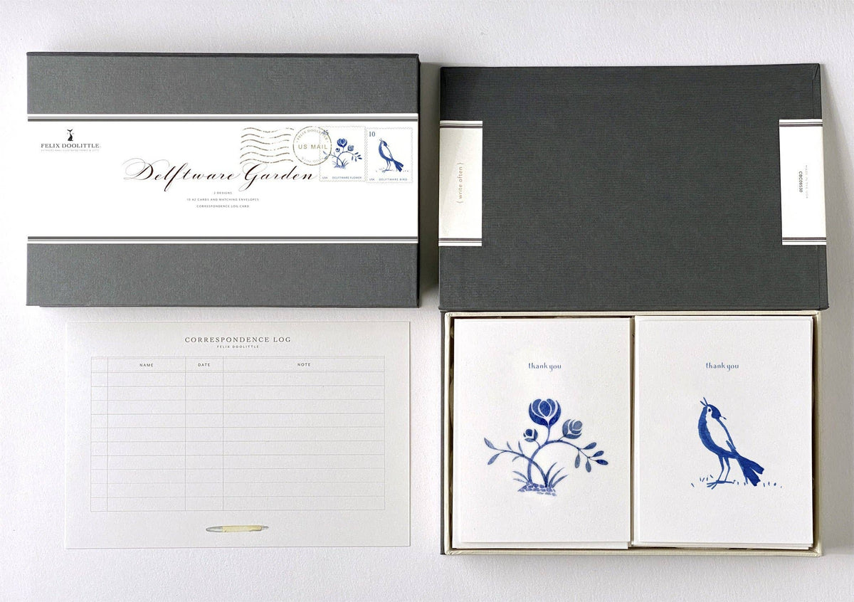 Delftware Garden - Desk Box - Couplet