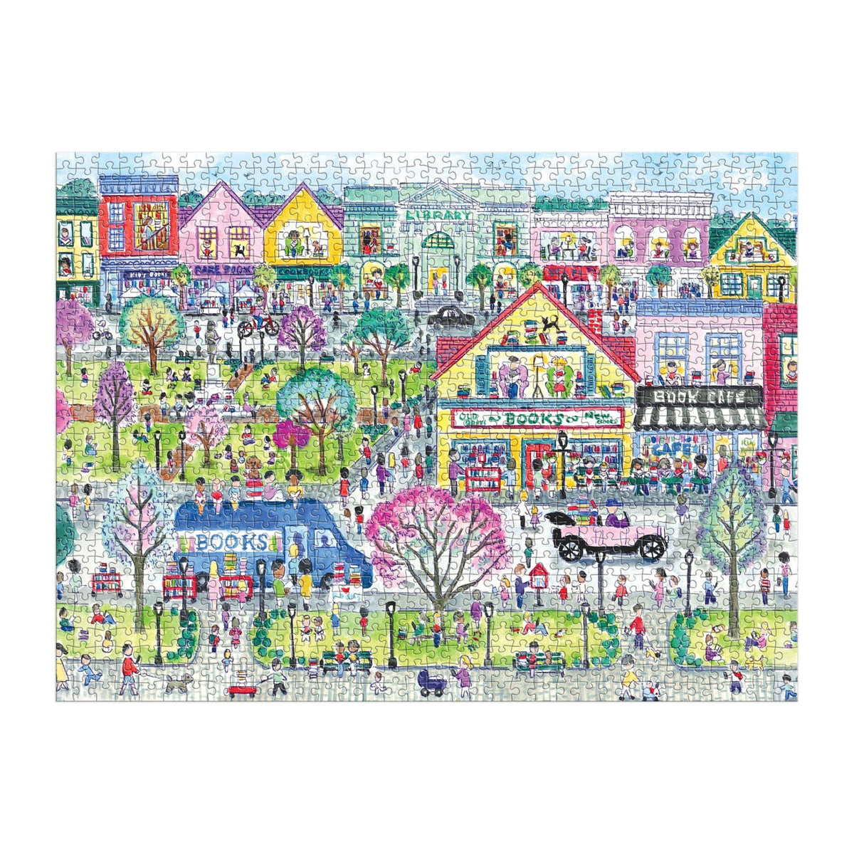 Michael Storrings Book Town 1000 Piece Puzzle