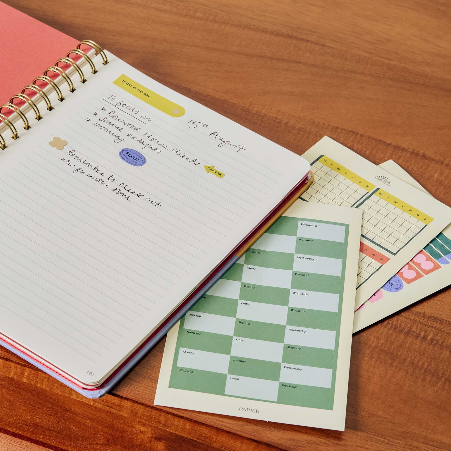 Productivity Stickers Set
