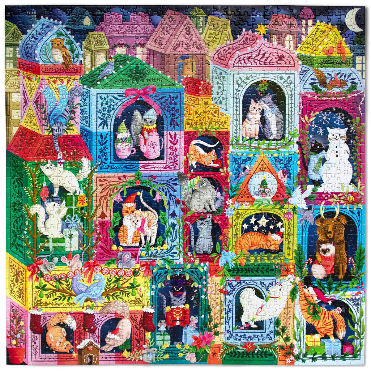 Christmas Cats 1000 Piece Puzzle