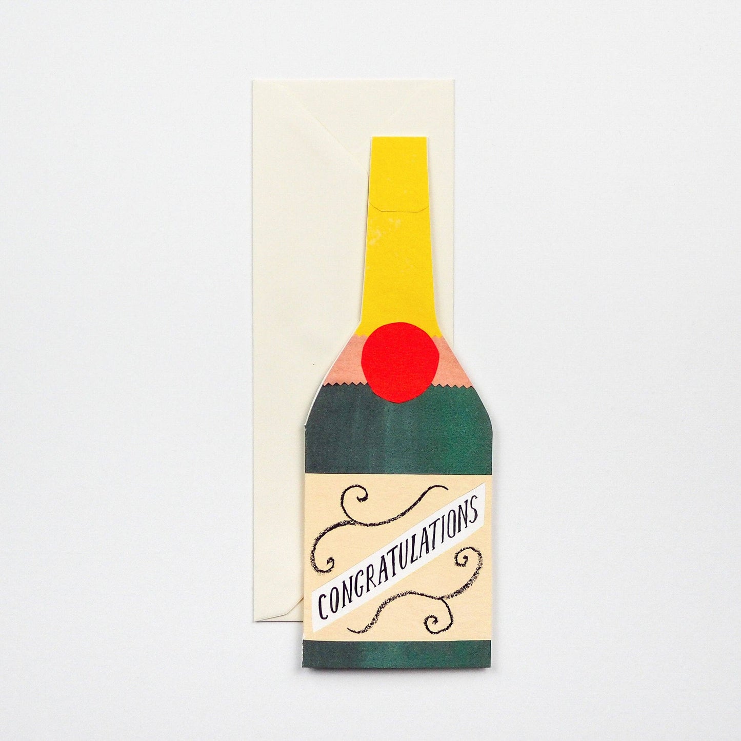 Champagne Congratulations Greeting Card