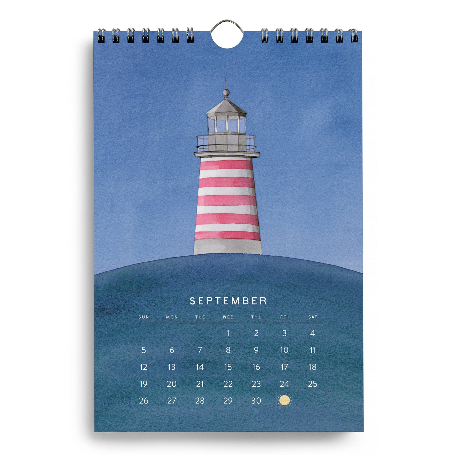 A Year By the Sea Little Wall Calendar