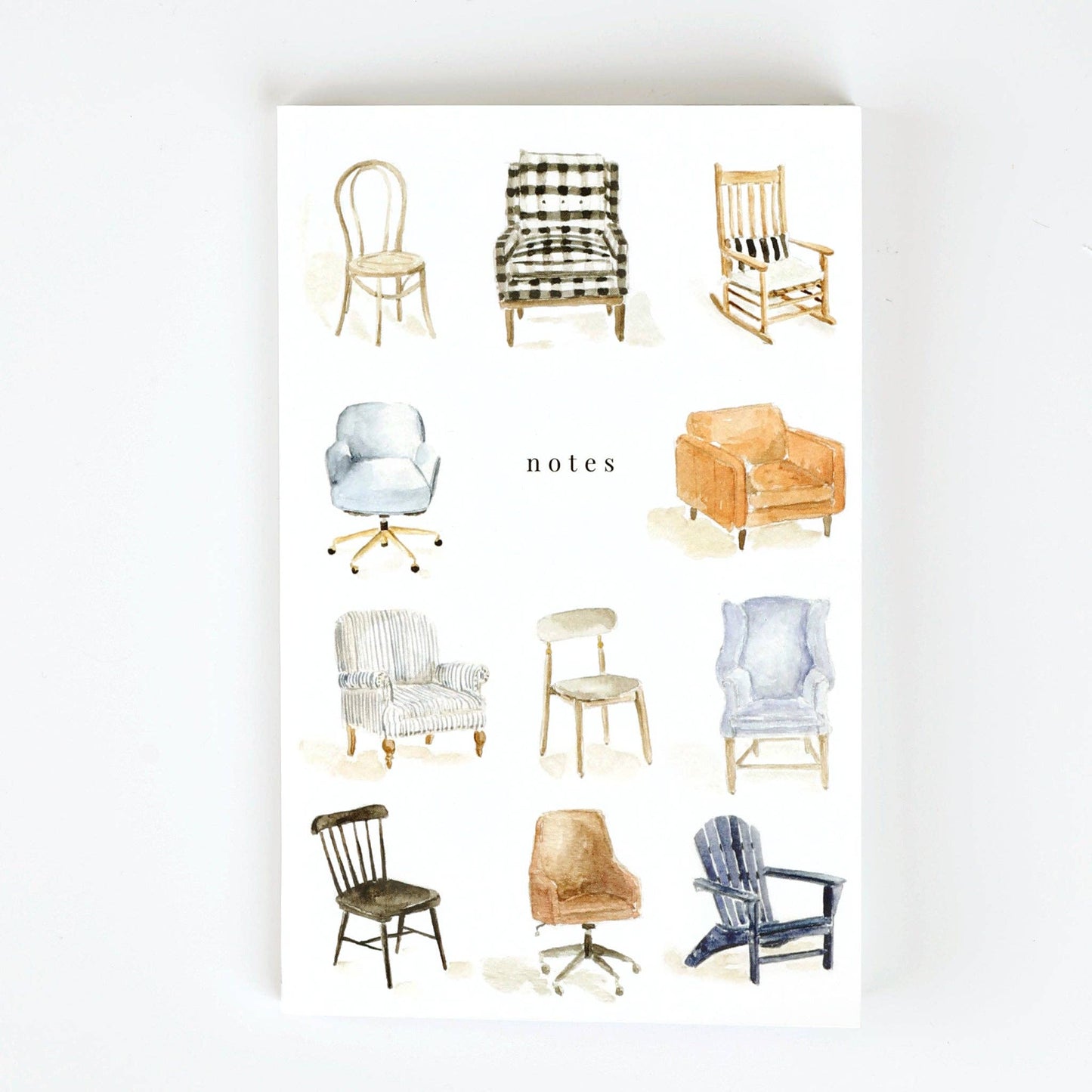 Notebook: Chairs
