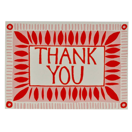 Thank You Card Neon