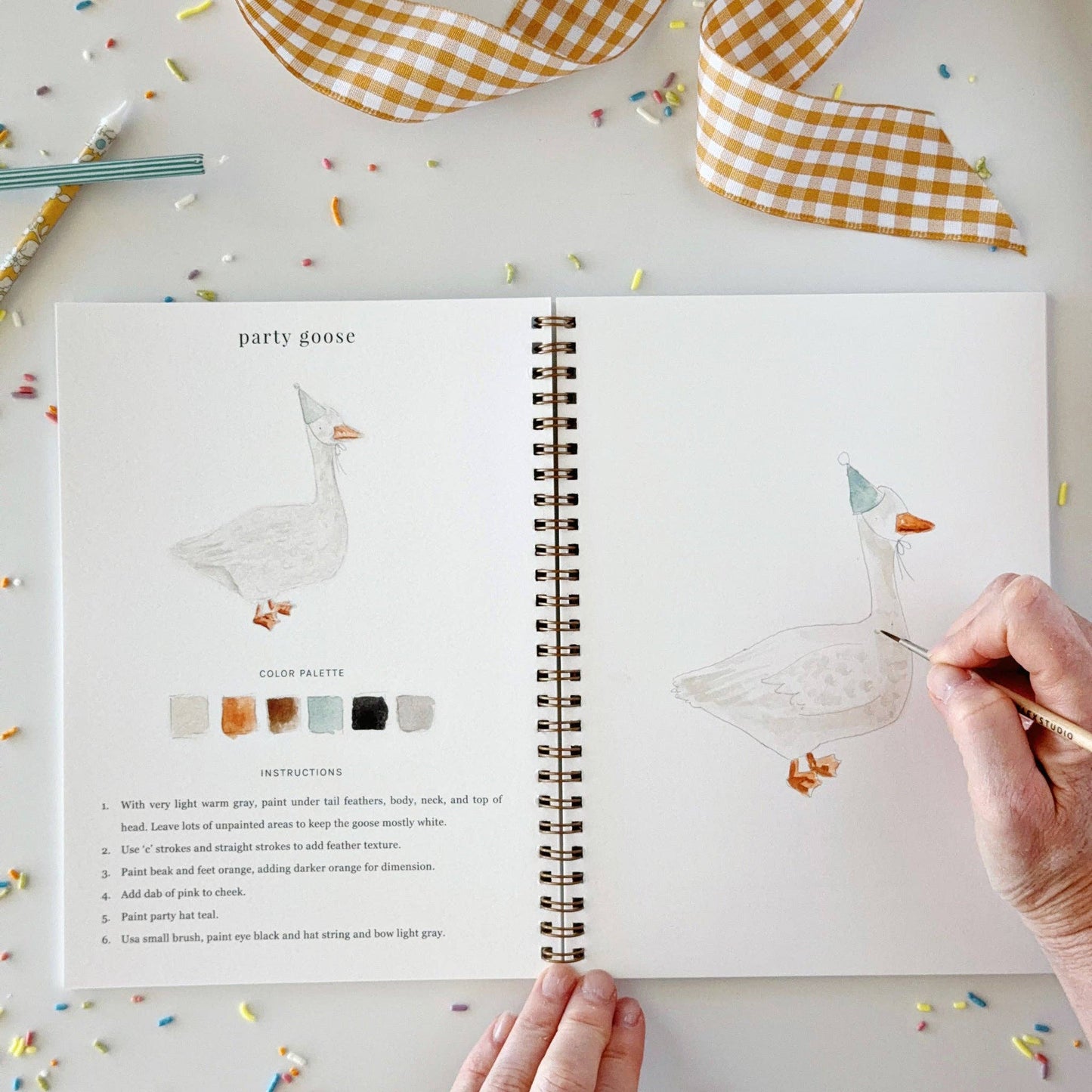 Celebrate watercolor workbook