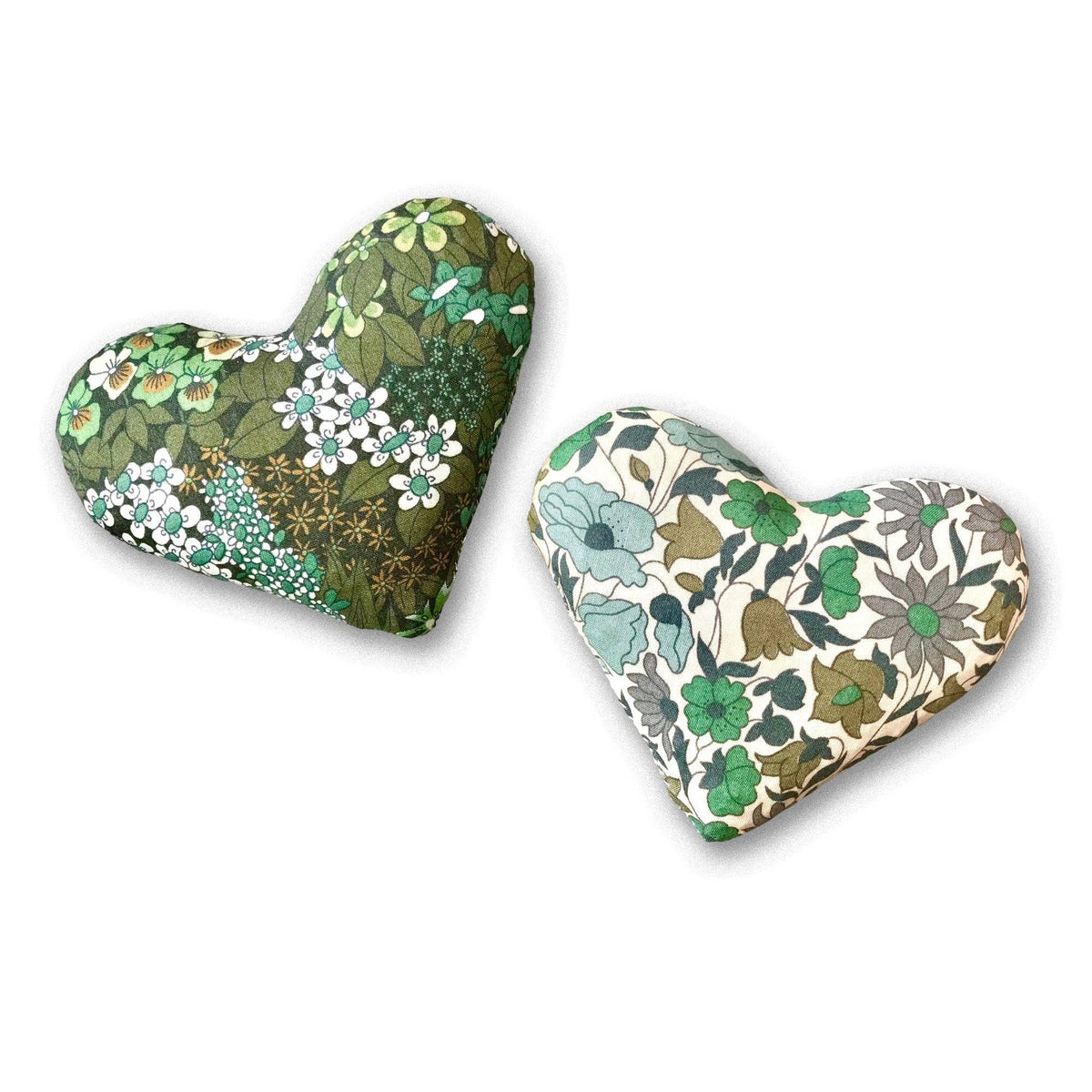 Box of 2 Cotton Lavender Hearts - Kiss Me Kate