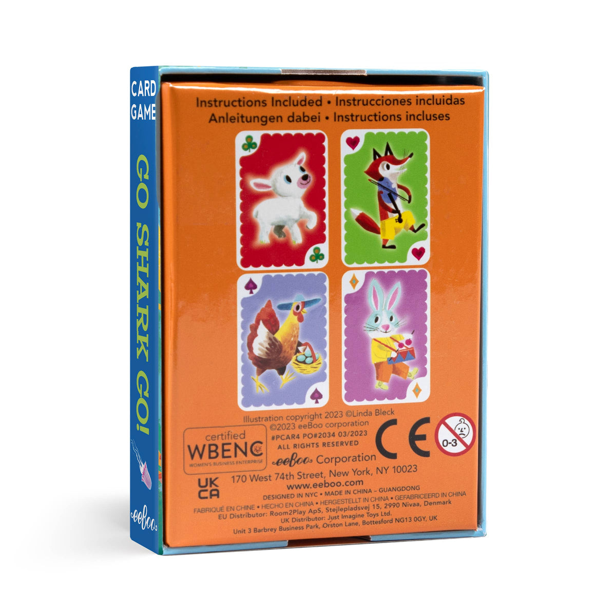 Animal Rummy Playing Cards - eeBoo