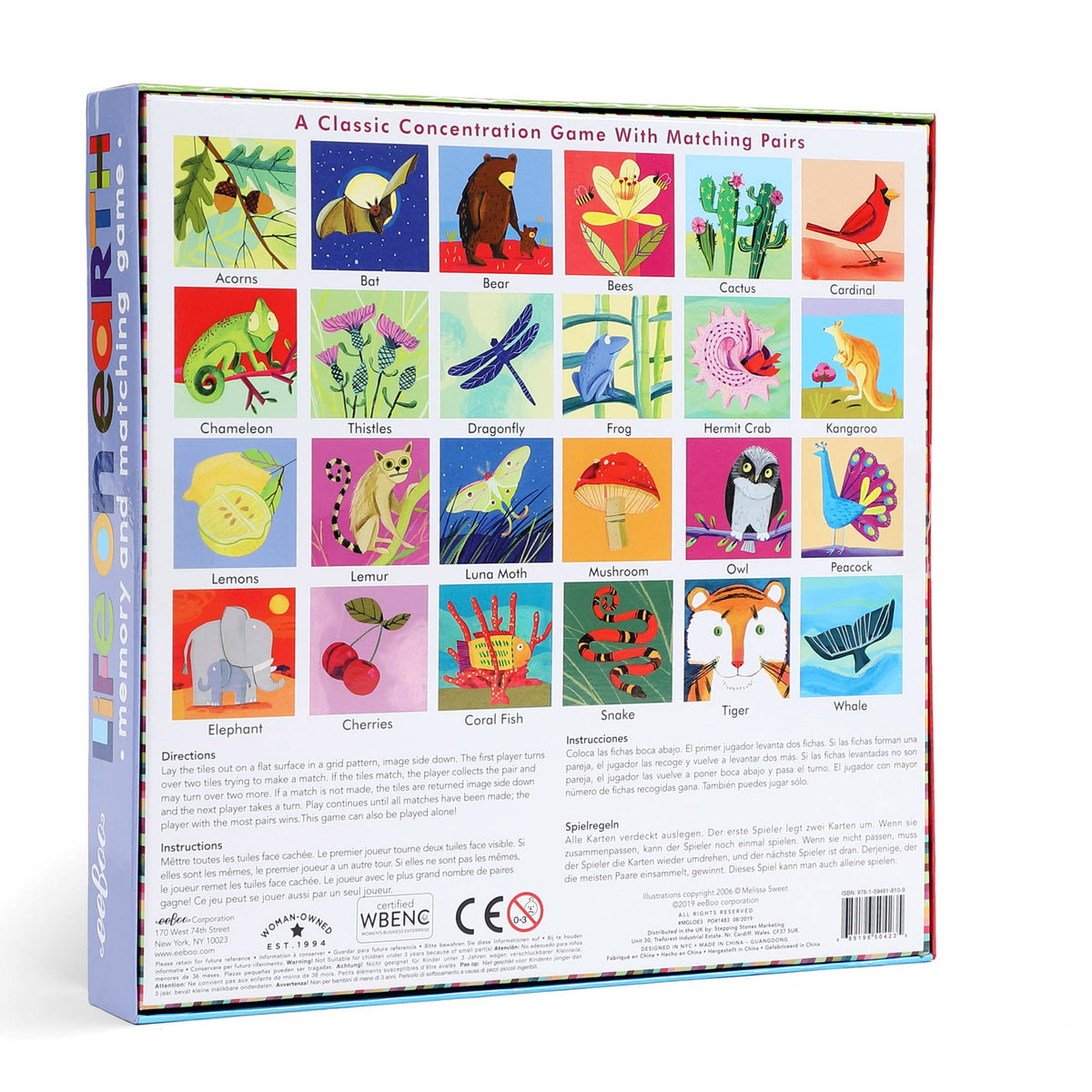 Life On Earth Memory & Matching Game - eeBoo