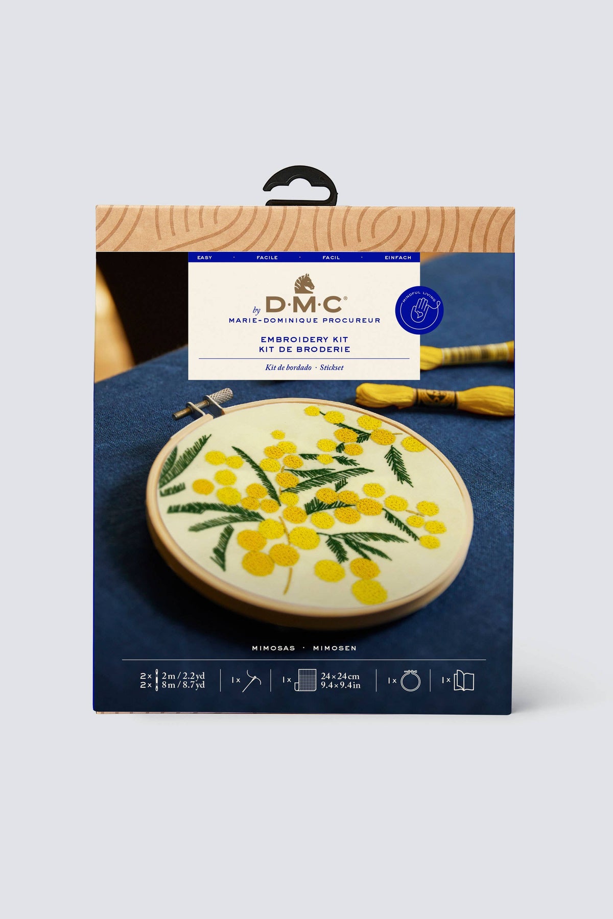 DMC Designer Embroidery Kit - Mimosas, TB199S