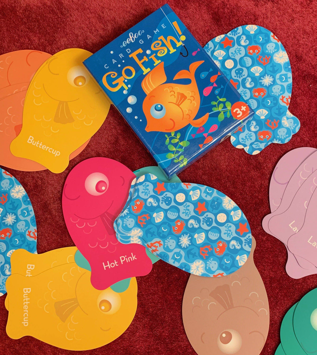 Color Go Fish Playing Cards - eeBoo