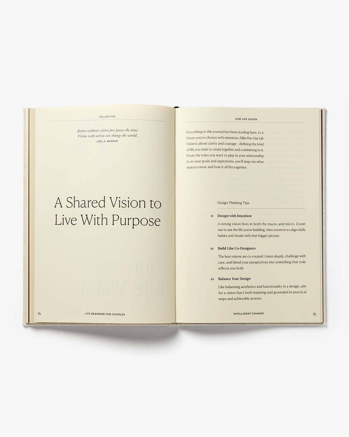 Life Designer for Couples Journal 100+ Relationship Prompts