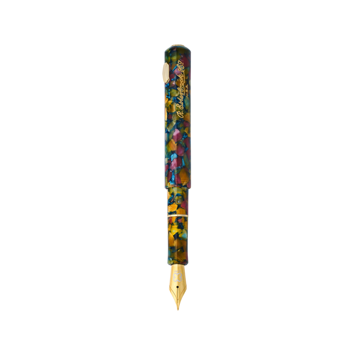 Esterbrook Niblet Fountain Pen - Botanical Gardens Gold Trim