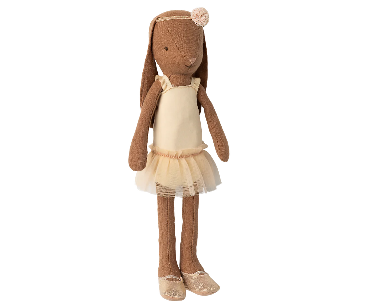Bunny Size 2 Chocolate Brown - Ballet Suit and Skirt Cream