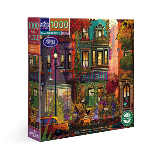 Fall in Brooklyn 1000 Piece Puzzle
