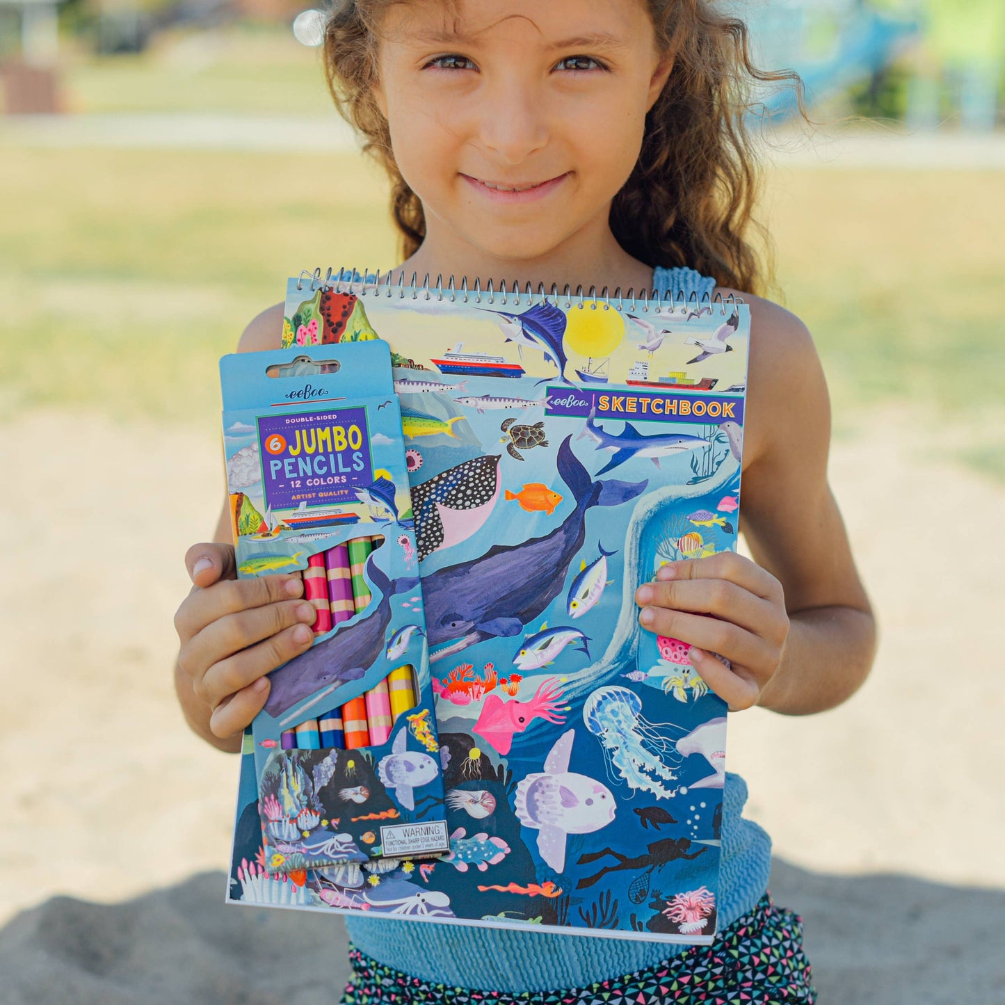 Under the Sea Sketchbook - eeBoo