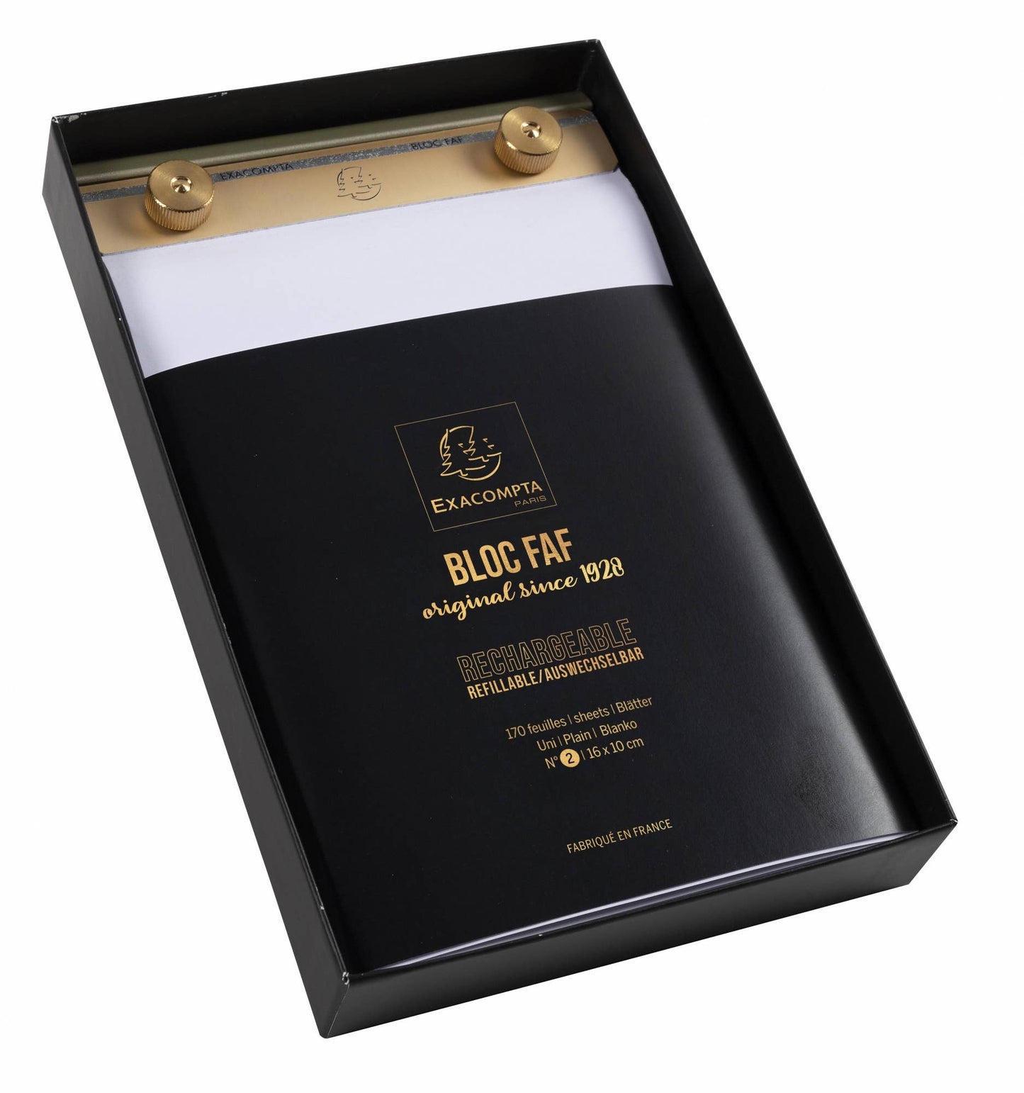 FAF Pad - Fabrique en France Brass Desk Pad