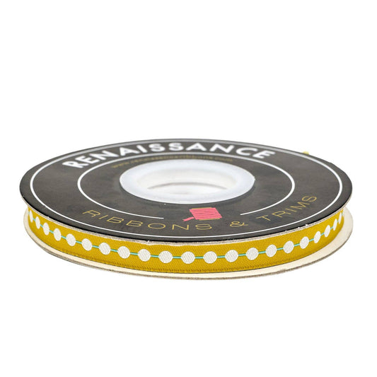 Market Days - Shiny Pearls - 3/8" width - by Stacy Peterson - 5 Yard Spool