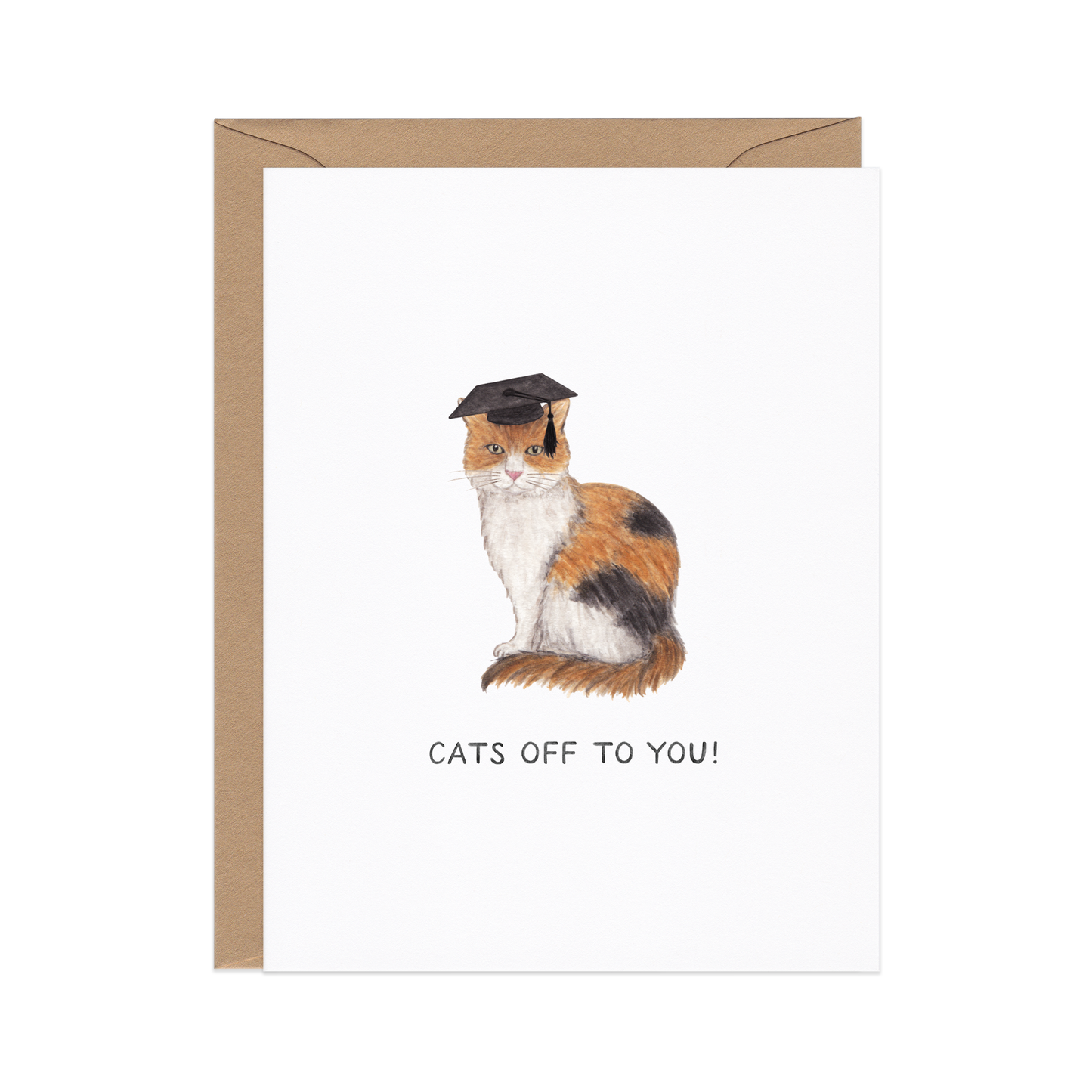 Hats Off To You — Graduation Card