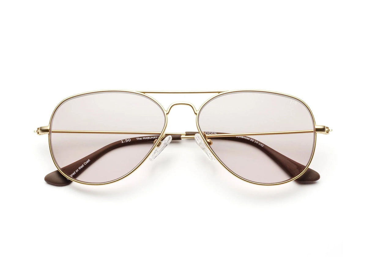 Mabuhay Reading Glasses - Matte Gold