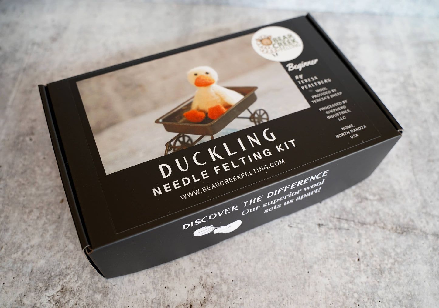 Duck Needle Felting Kit