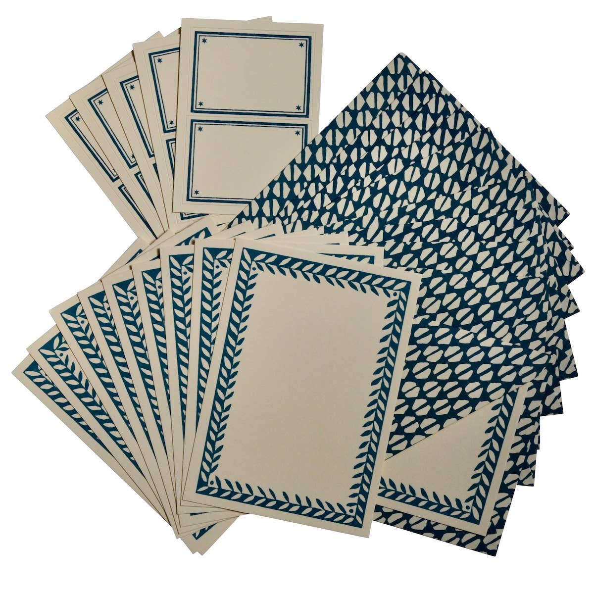 Set of Notecards and Envelopes Yo-Yo Kingfisher
