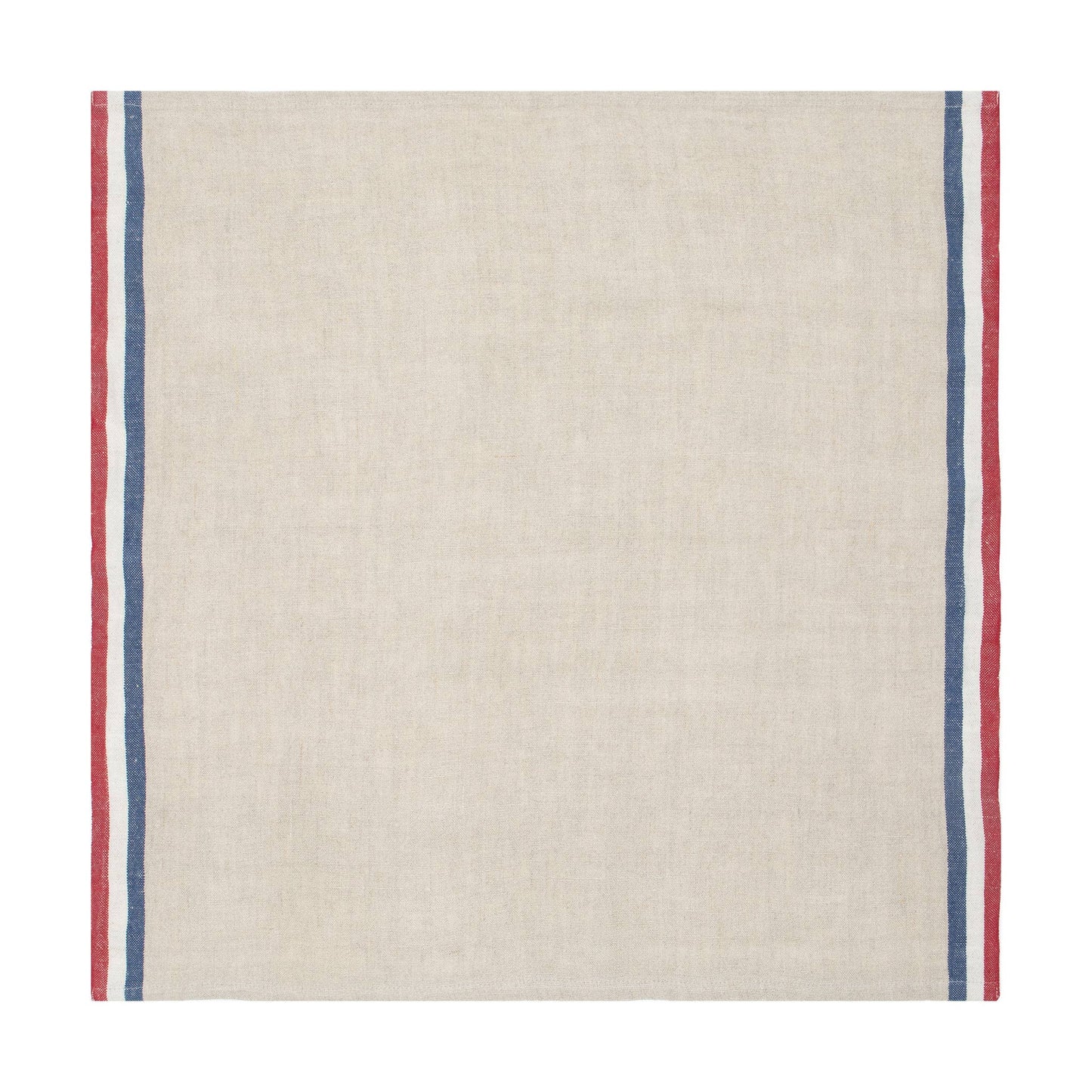 Normandy Natural - Red/Natural/Blue Stripes Napkins 20x20