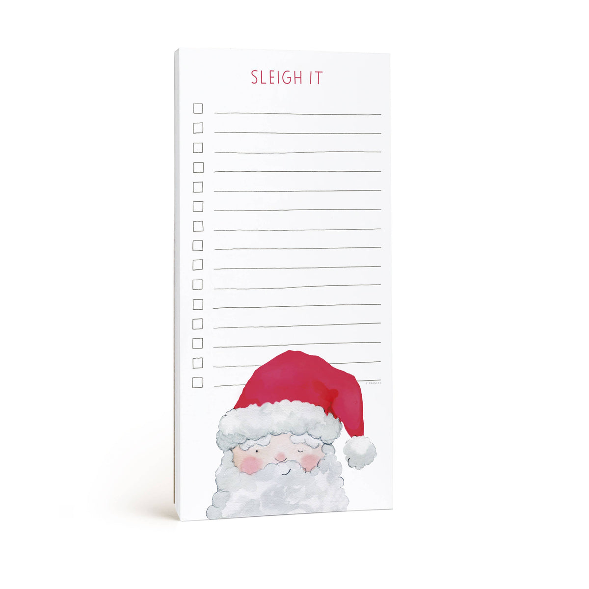 Sleigh It Santa Market Notepad | Christmas Checklist