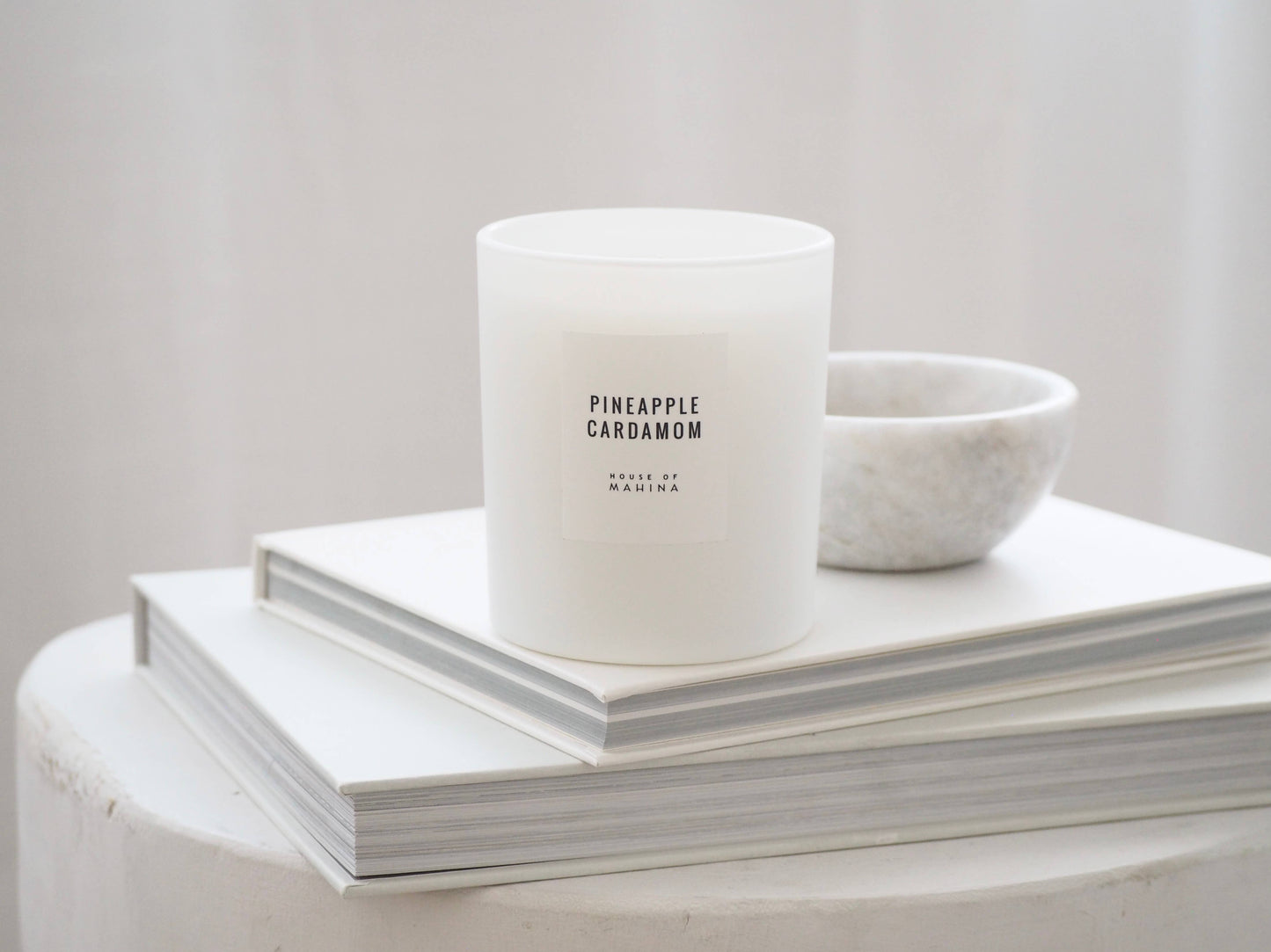 Pineapple Cardamom Candle 12 oz - Refined Golden Tropical