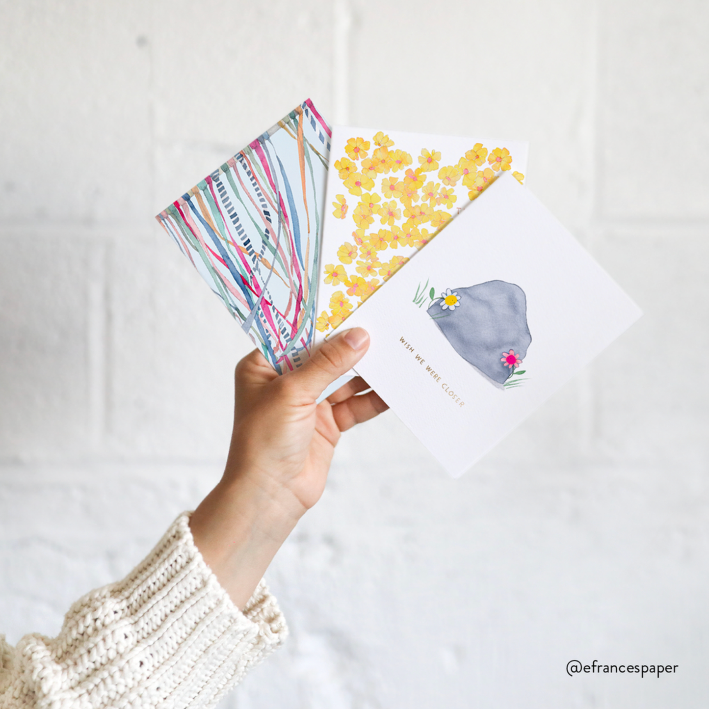 Welcome Little One Elephant Card | New Baby Greeting Card: