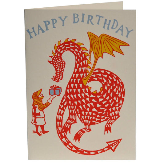 Dragon Very Large Happy Birthday Card