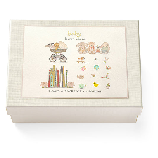 Baby Note Card Box