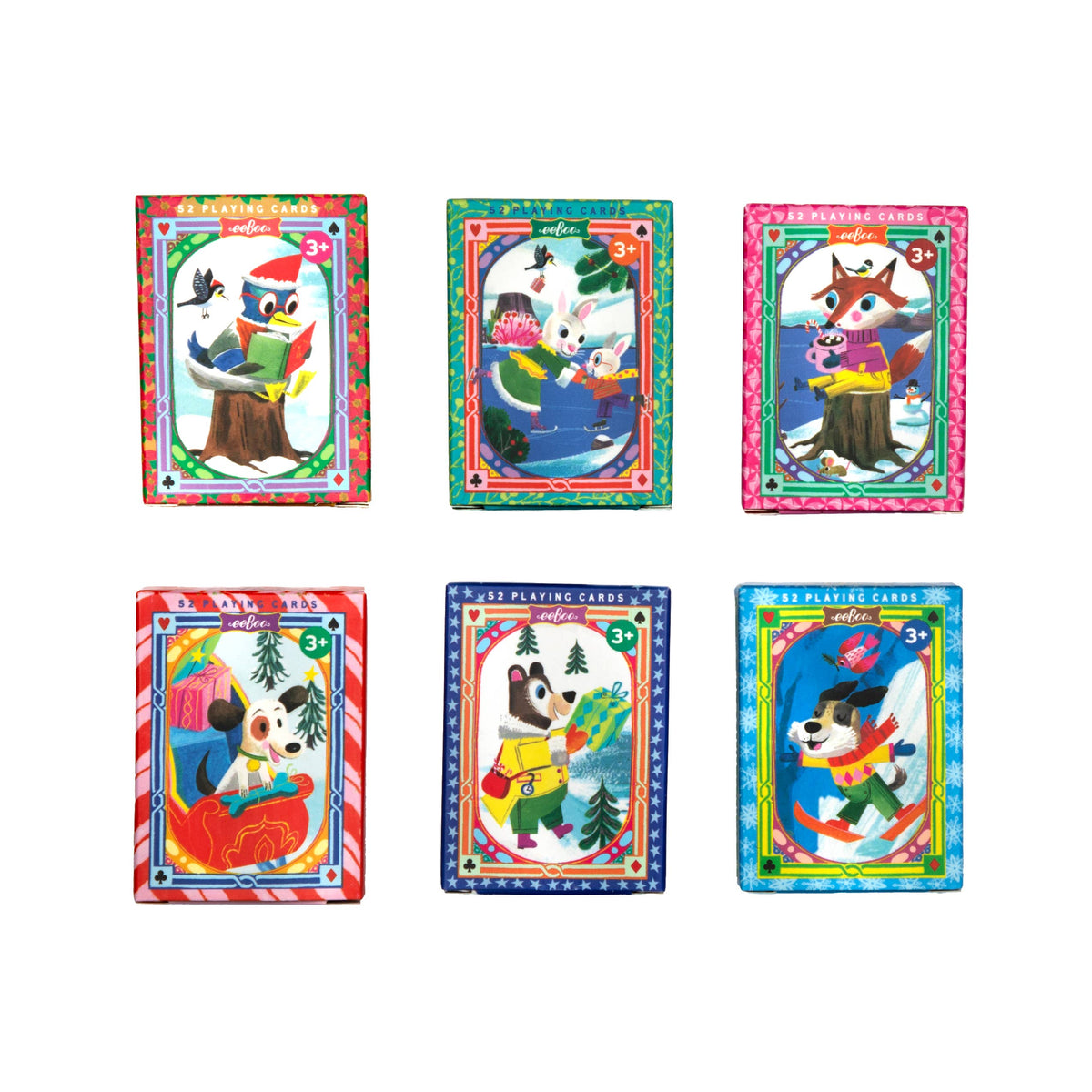 Holiday in the Woods Tiny Playing Card Assortment
