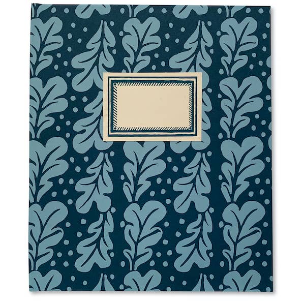 Large Hardback Notebook Quercus Midnight