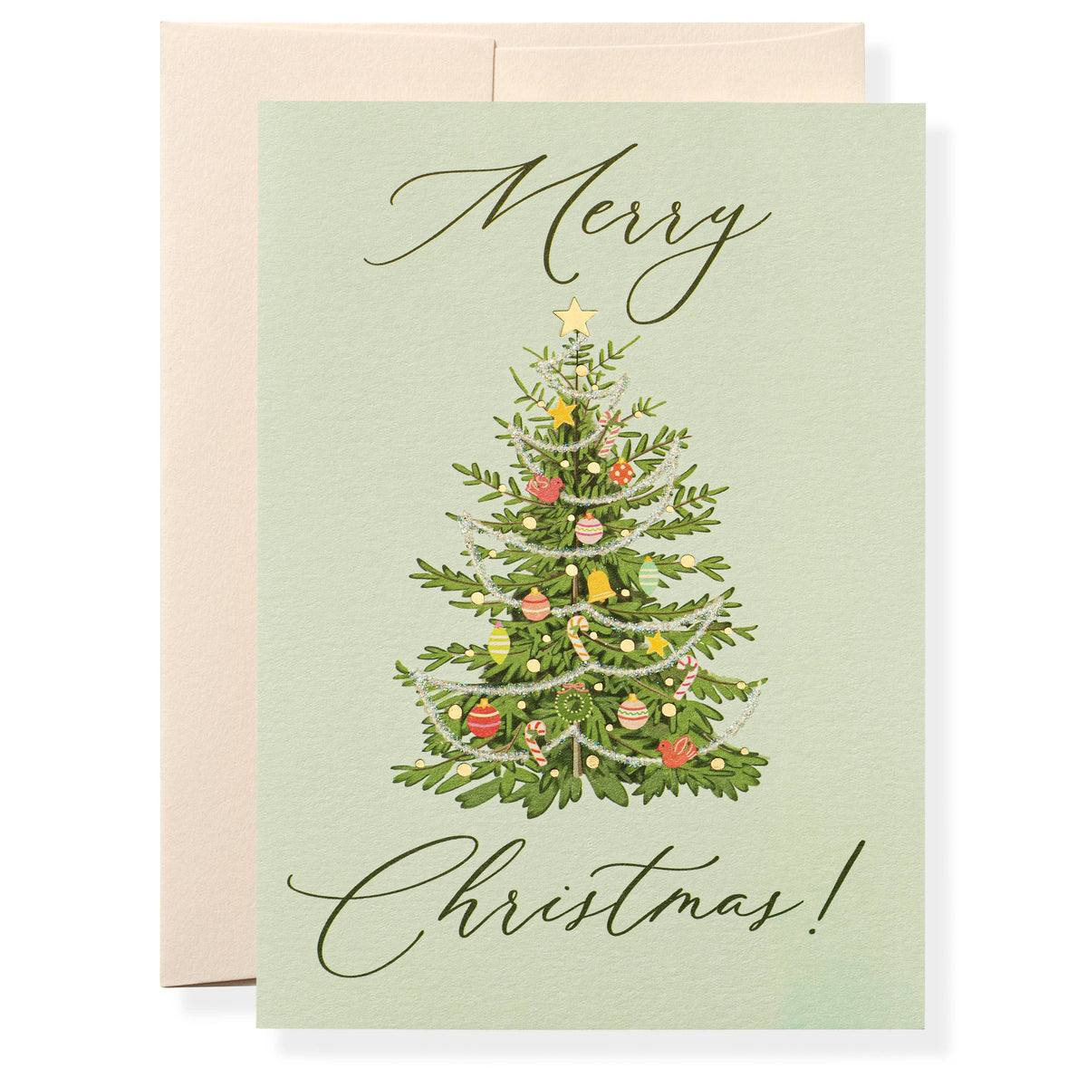 Christmas Tree Greeting Card: Individual