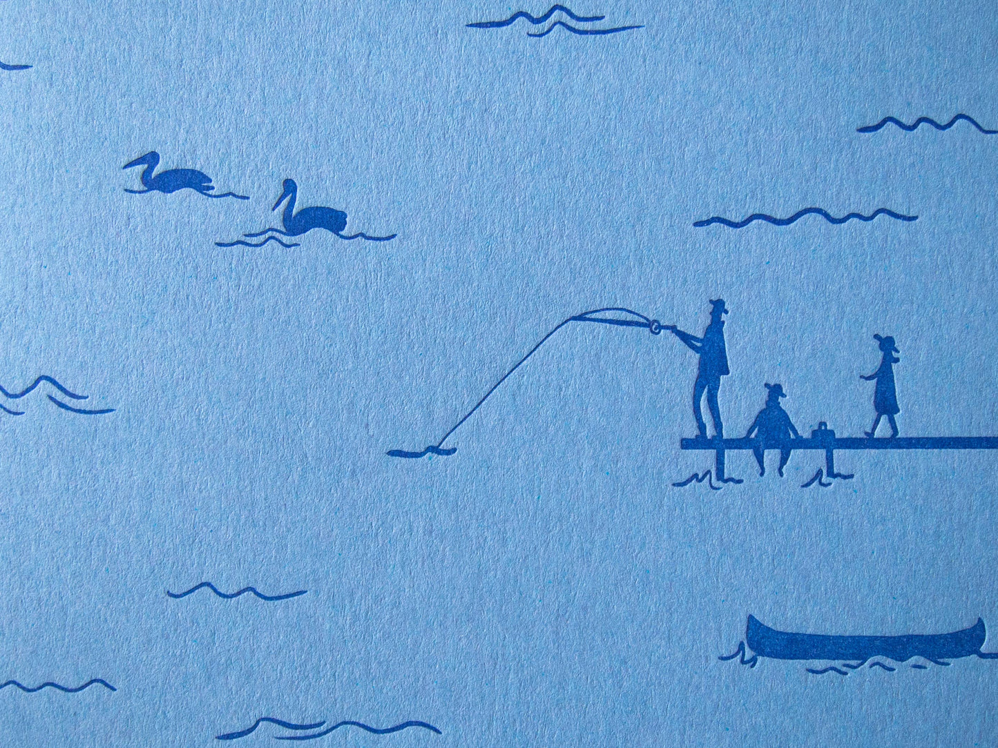 Fishing Dad Greeting Card