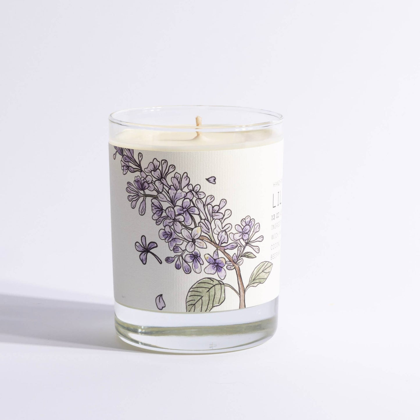 Lilac - Large Glass Candle