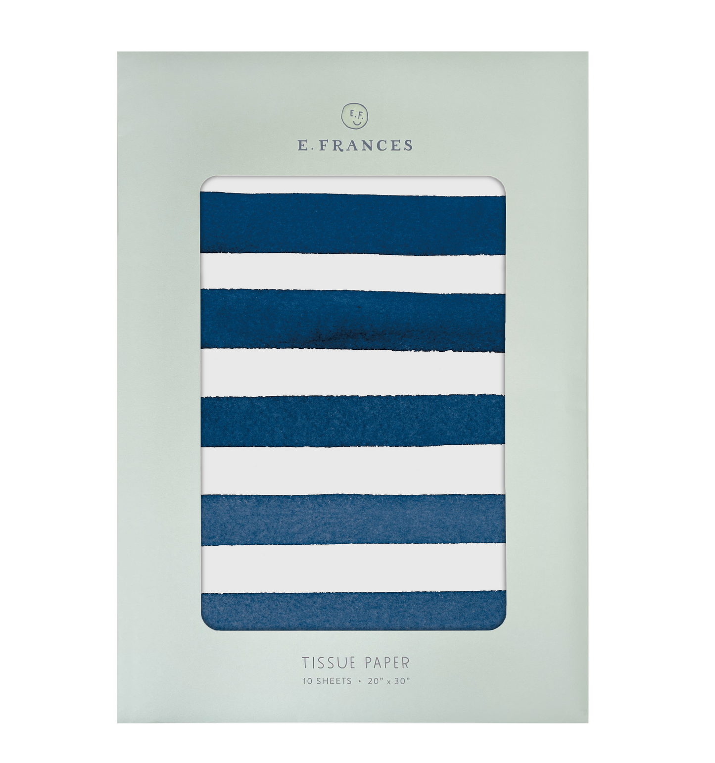 Blue Stripe Tissue Paper | Gift Wrap