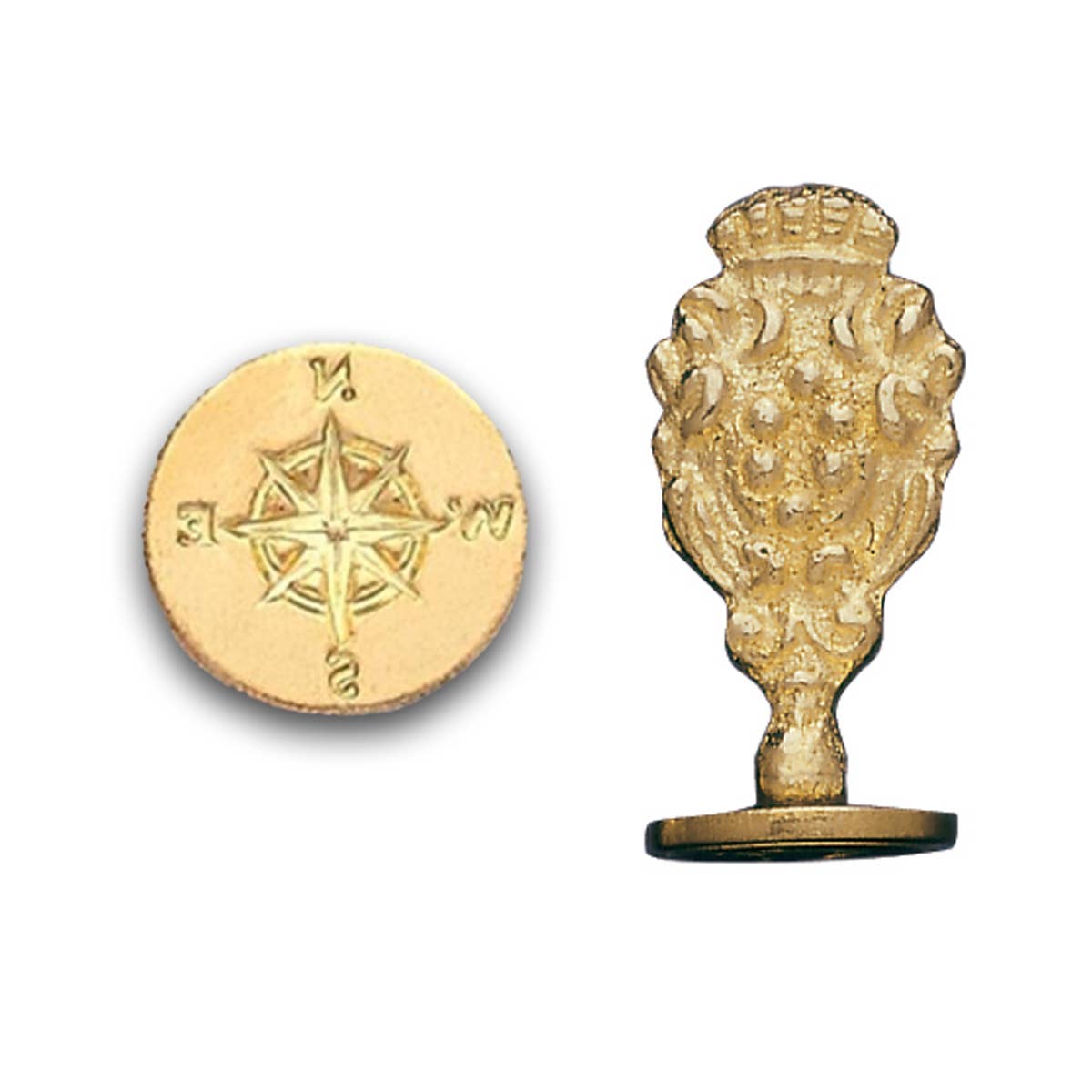 Florentine Brass Wax Seal Stampers-over 50 popular symbols