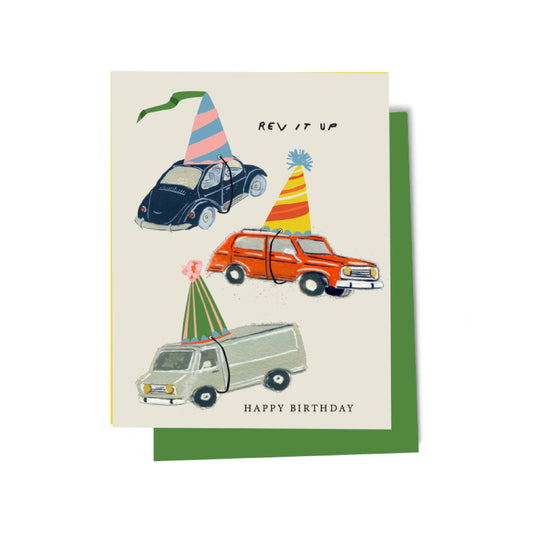Rev It Up Birthday Card