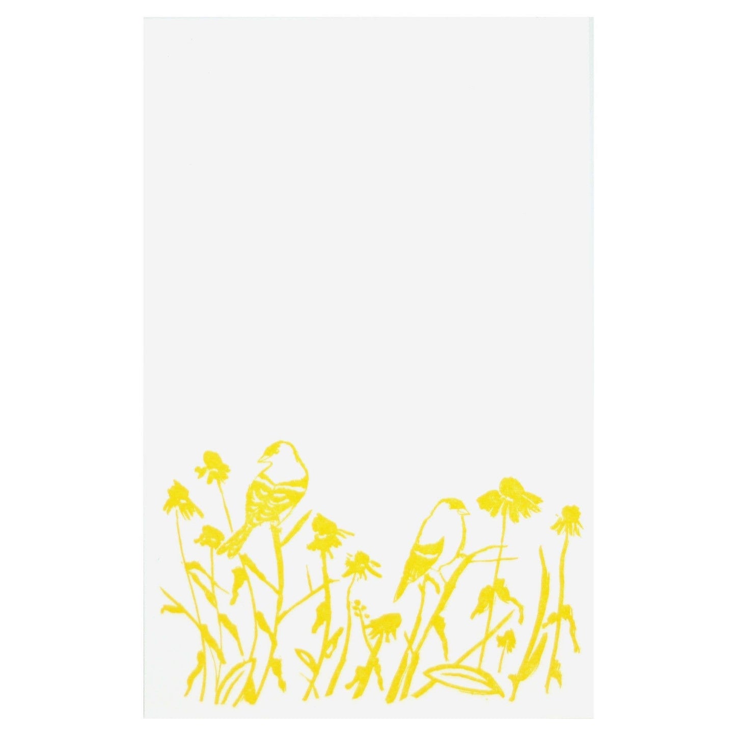 Goldfinches Notepad (e.b. goodale)