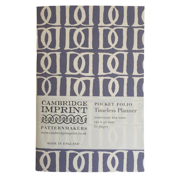 Timeless Planner Insert for Pocket Folio Purple-Blue