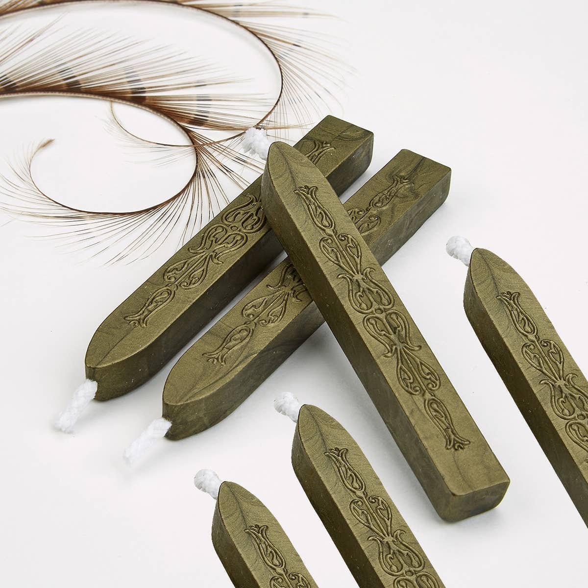 Sealing Wax Sticks with Wick