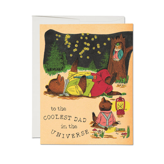 Richards Scarry Coolest Dad greeting card: Single